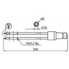 Dorit  L258 3mm Injector Needles